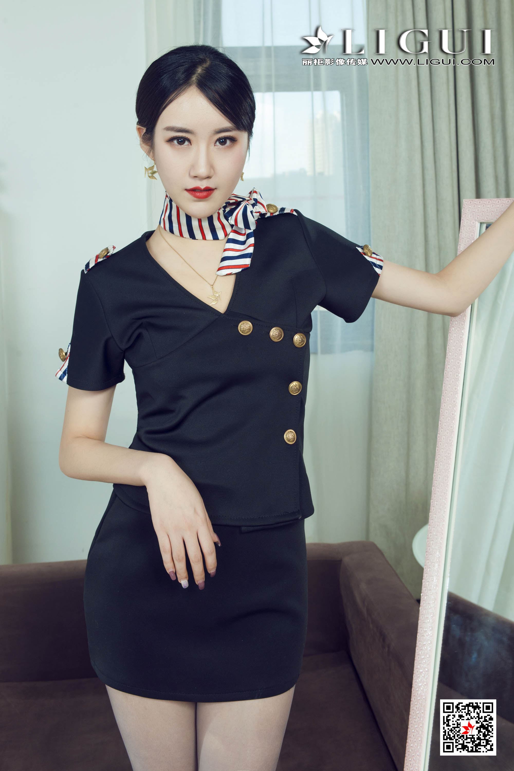 Ligui丽柜  2020.11.02《莲秘空姐》子晴